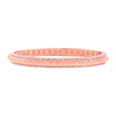 0.50ct 14k Rose Gold Diamond Bangle